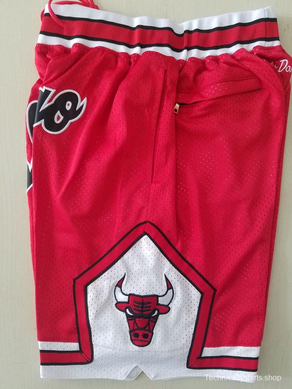 Chicago 1997-98 Throwback Classics Basketball Team Shorts