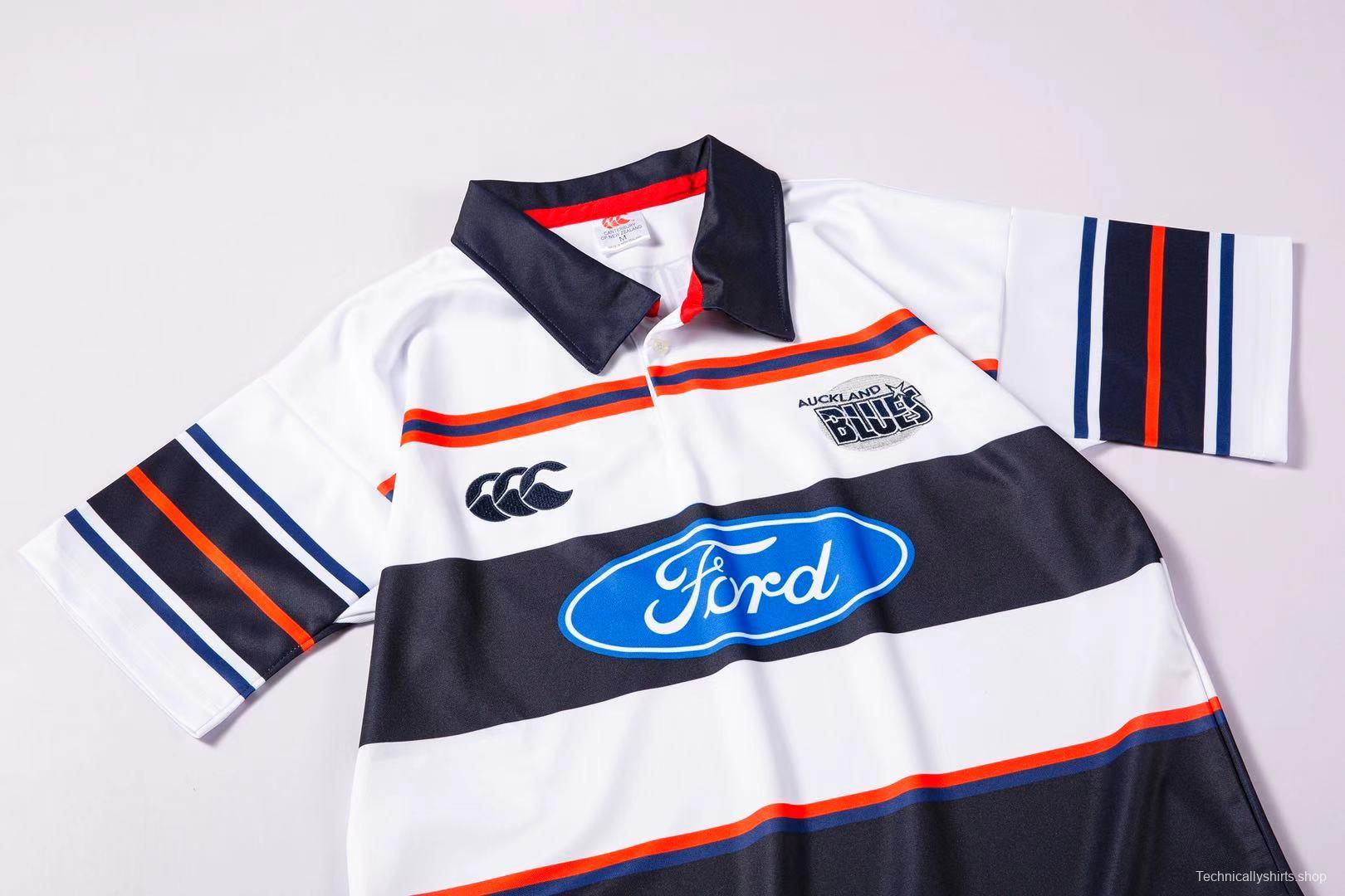 Auckland Blues 1996 Mens Retro Rugby Jersey