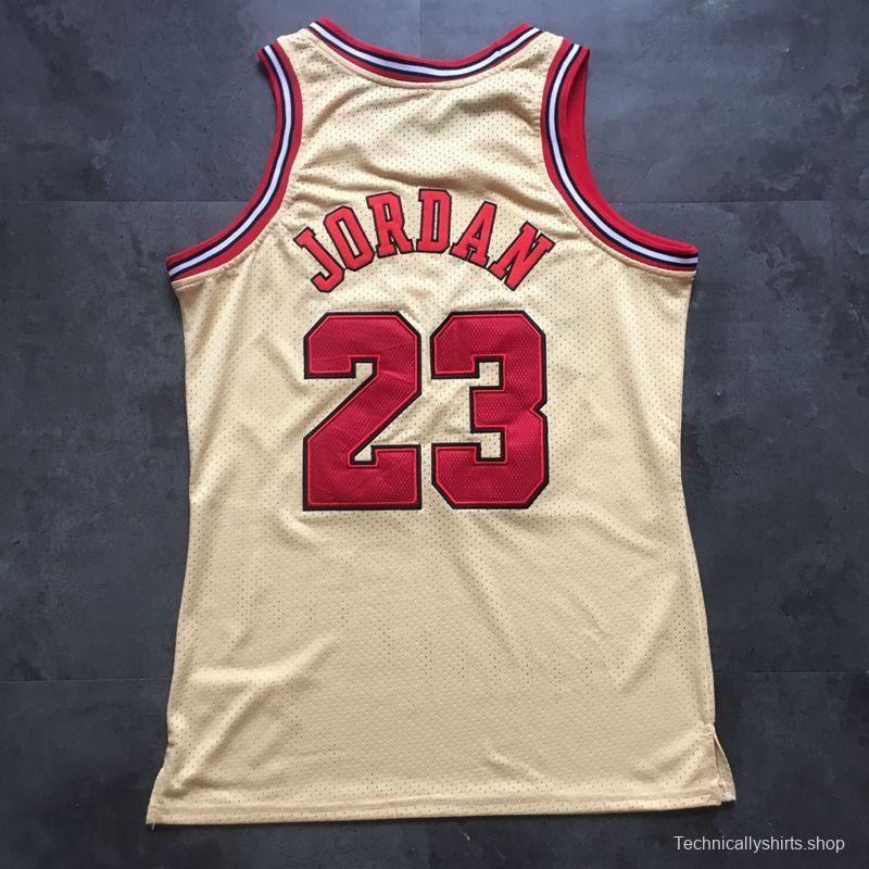 Men's Michael Jordan White Retro Classic Team Jersey