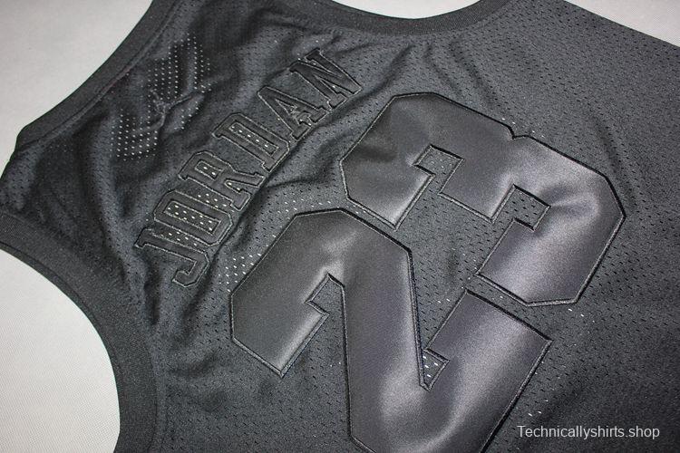 Men's Michael Jordan Gray Retro Classic Team Jersey