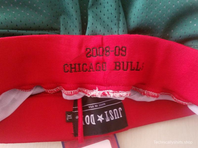 Chicago 2008-09 Throwback Classics Basketball Team Shorts