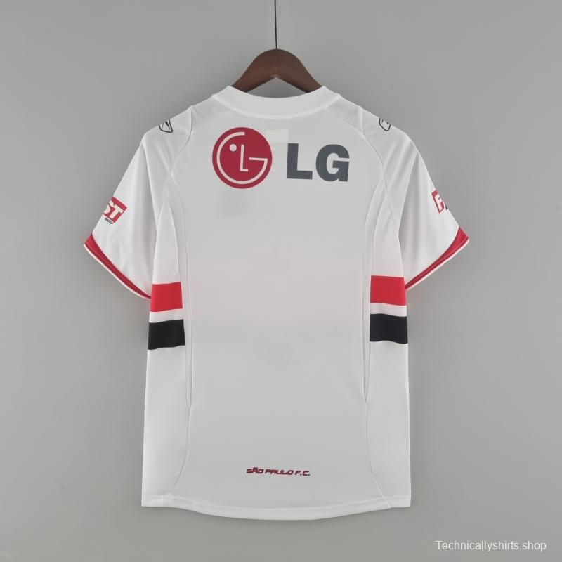 Retro Sao Paulo 2006 Home Soccer Jersey