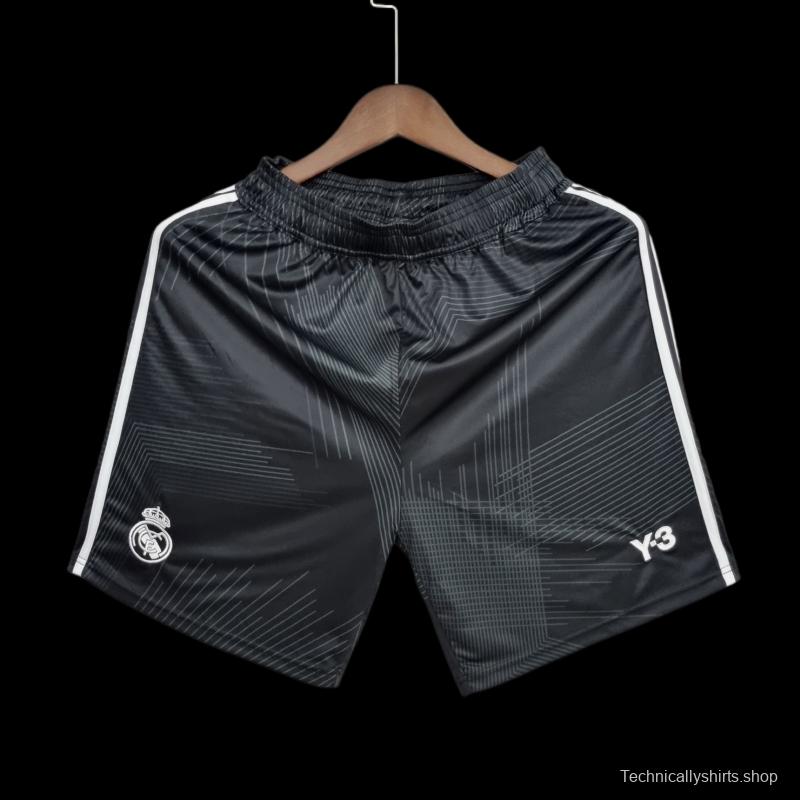 2022 Real Madrid Y3 Edition Shorts Black 