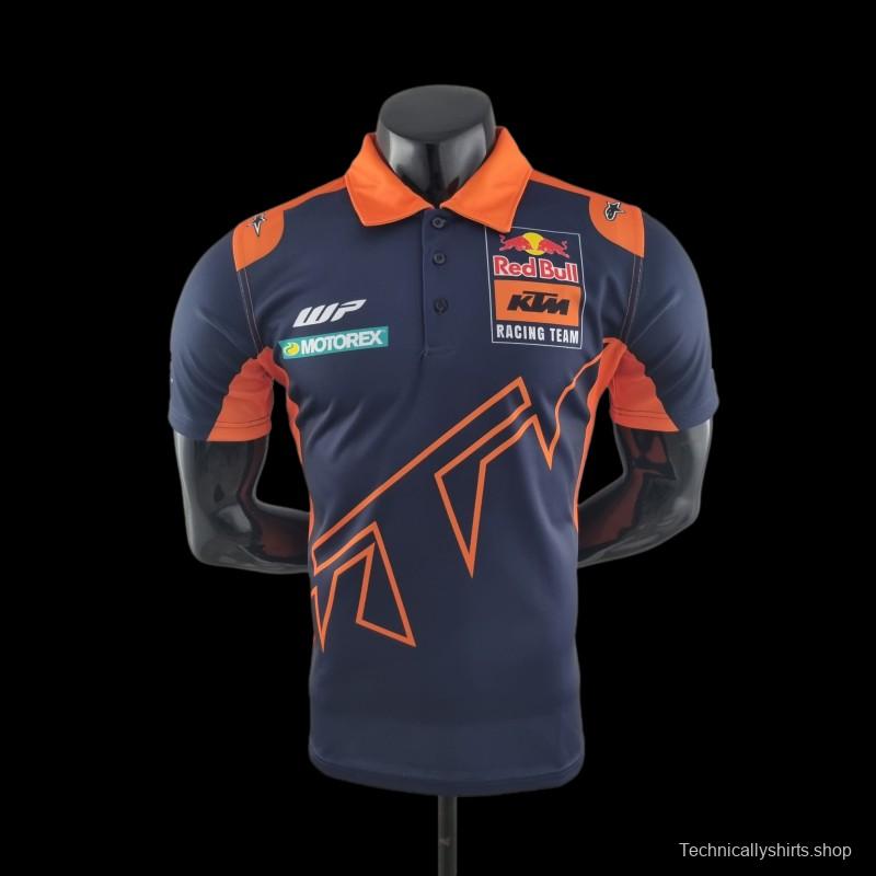 2022 F1 Formula One; KTM Polo Blue Orange 