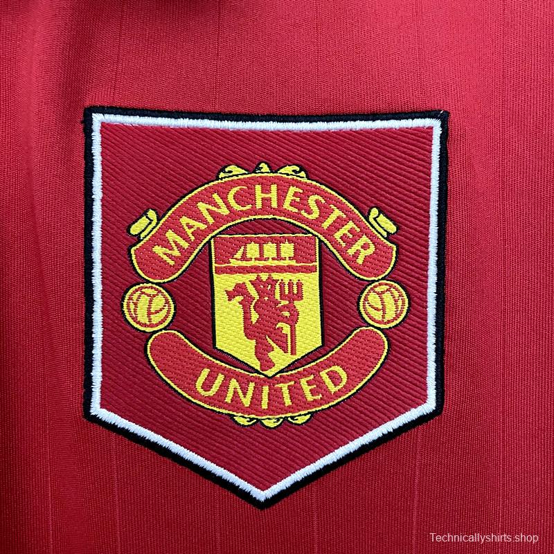 22/23 Manchester United Home  Soccer Jersey