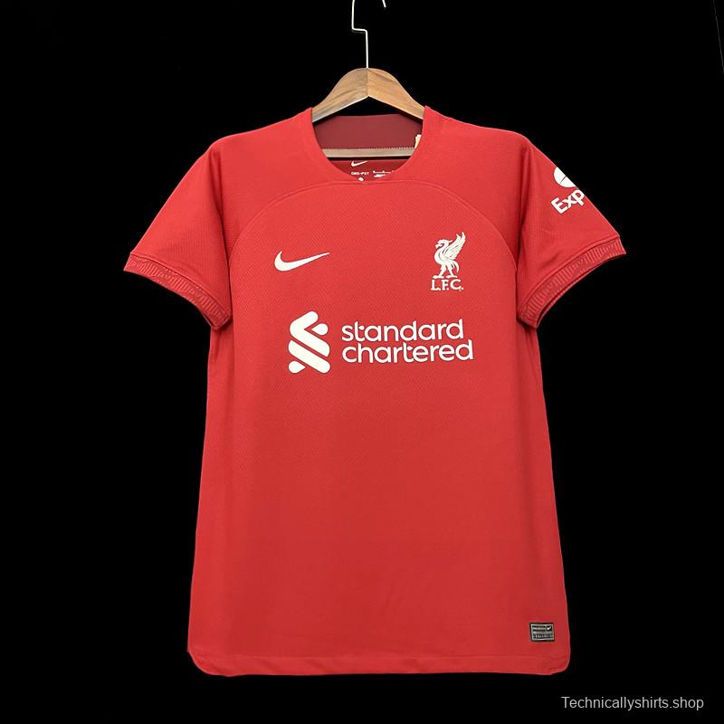 22/23 Liverpool Home  Soccer Jersey