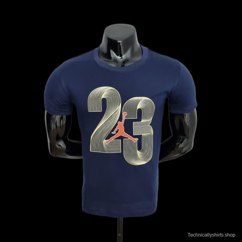 2022 NBA Jordan 23 Navy T-shirts #0049