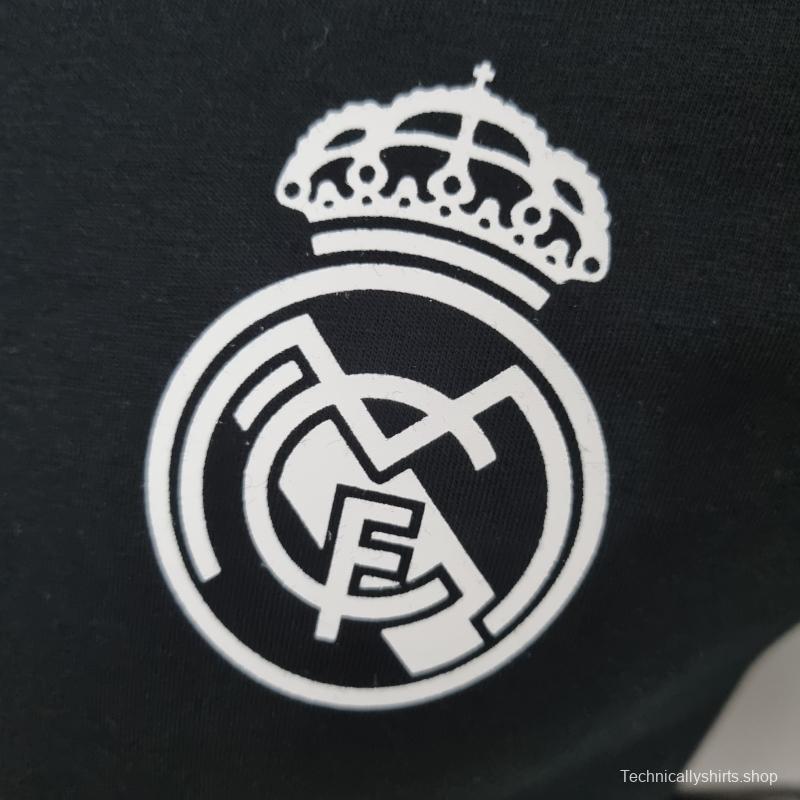 22/23 Real Madrid Y3 Black T-Shirts #0055