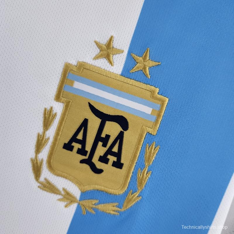 2022 Argentina Women's Home Soccer Jersey