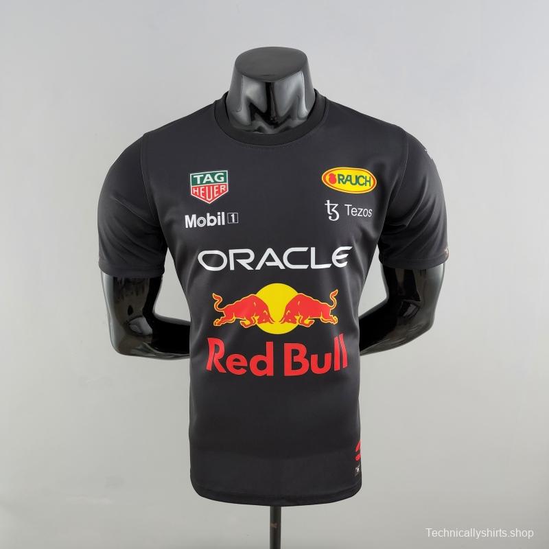 2022 F1 Red Bull Black Jersey #0001