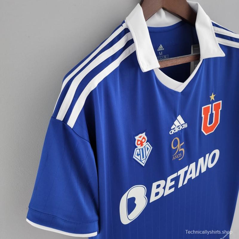 2022 Universidad De Chile 95th Anniversary Edition Blue