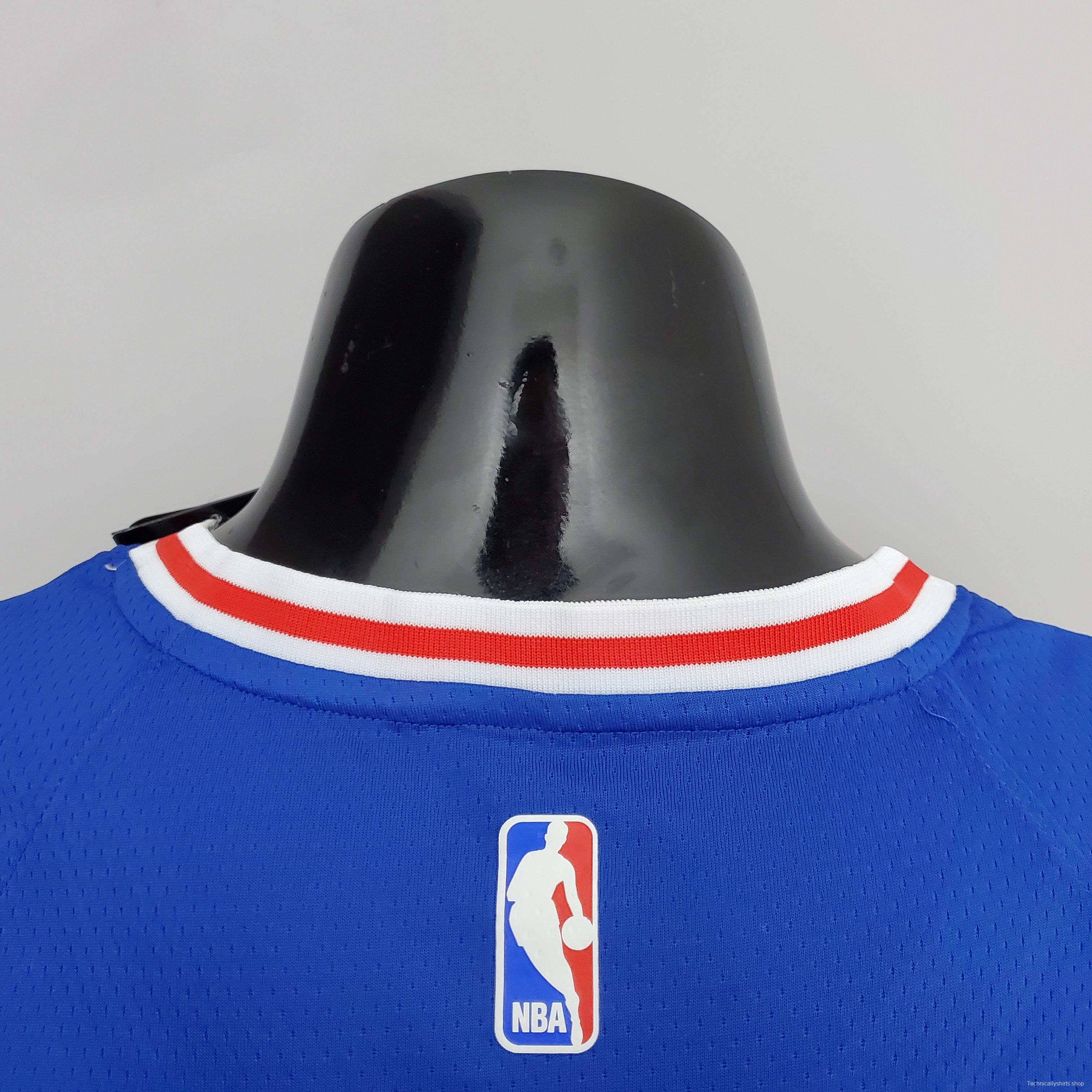 NBA 76ers Harden #1 V-Neck Blue