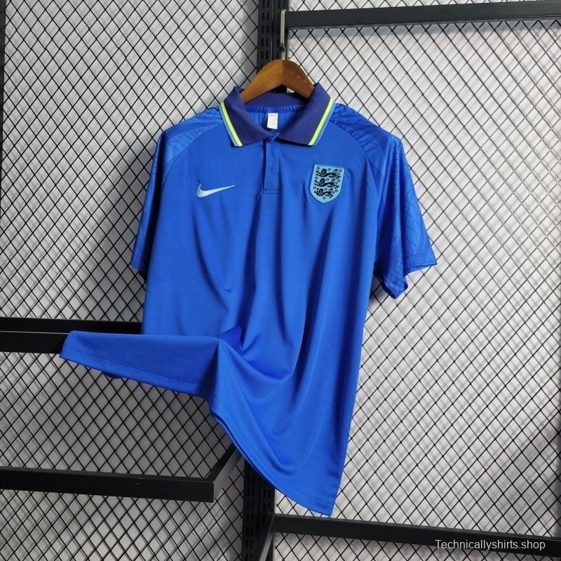 2022 POLO England Blue Jersey