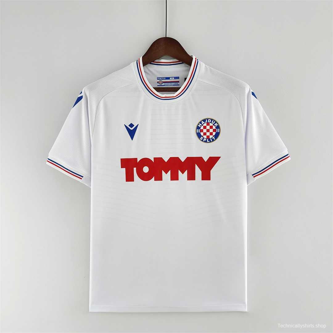 22-23 Hajduk Split Home Soccer Jersey