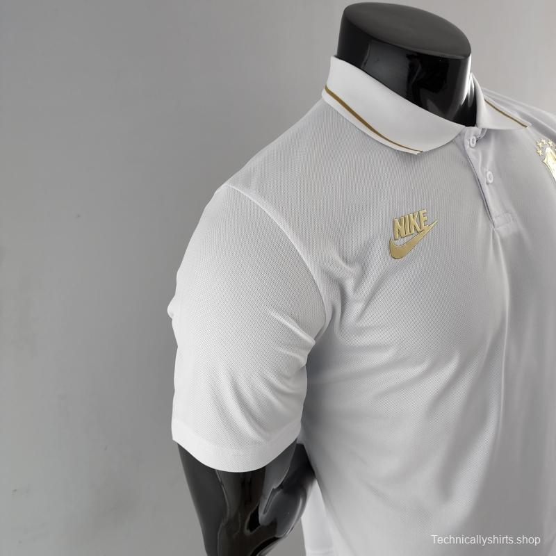 2022 POLO Brazil White Jersey