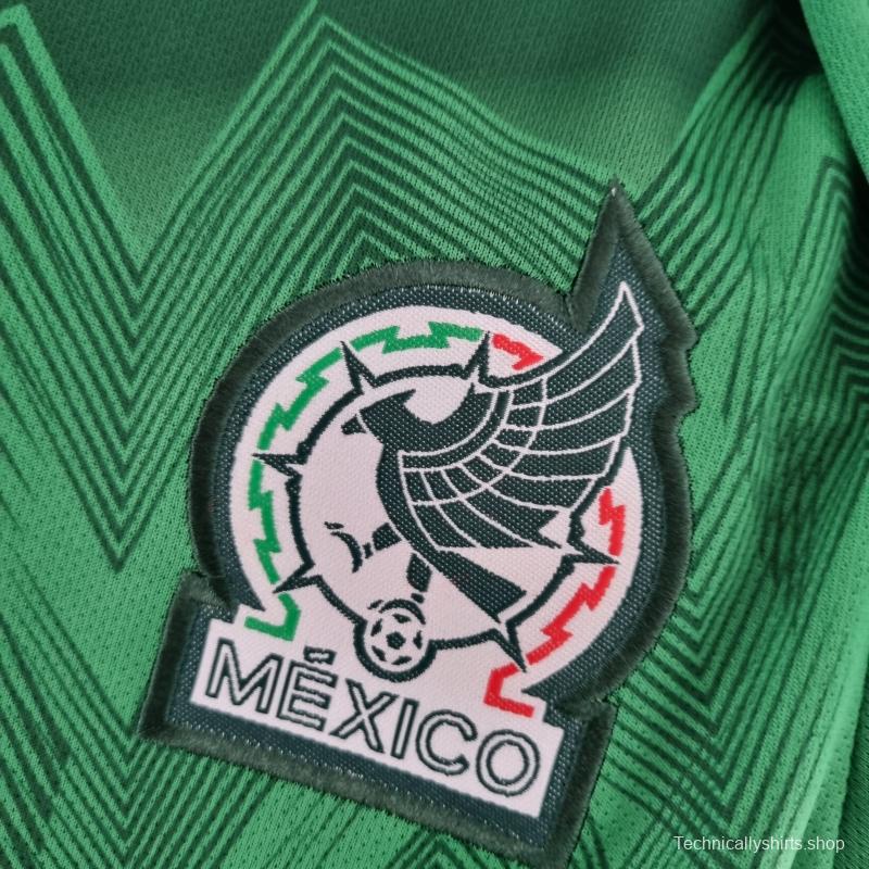 2022 Mexico Home Baby KM#0026 9-12 Soccer Jersey