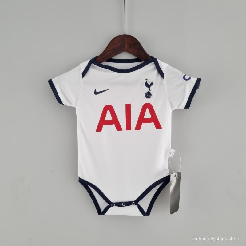 22/23 Tottenham Hotspur Home Baby KM#0028 9-12 Soccer Jersey