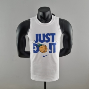 2022 NIKE White Vest Shirts -Just Do It #K000186