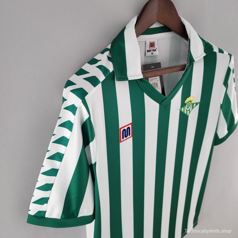 Retro Real Betis 82/85 Home Soccer Jersey