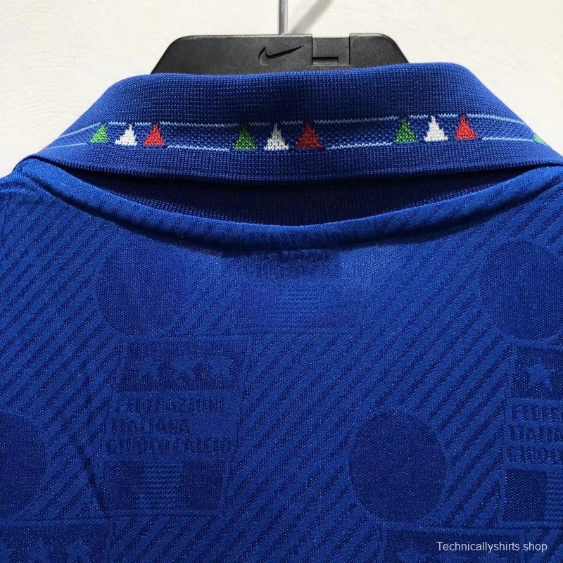 Retro 1994 Italy Home Soccer Jersey