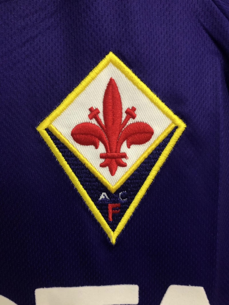 Retro 99/00 Fiorentina Home Soccer Jersey