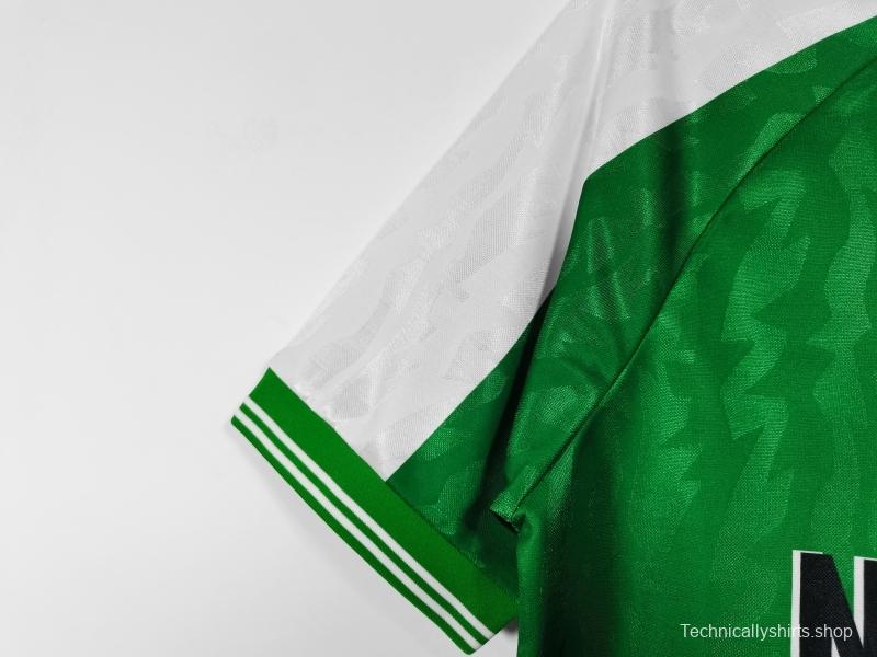 Retro 1996 Nigeria Home Soccer Jersey