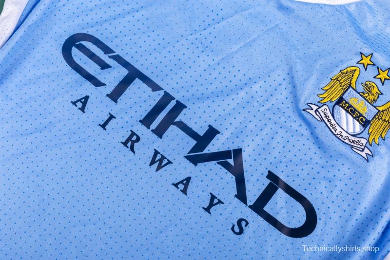 RETRO 11/12 Manchester City Home Soccer Jersey