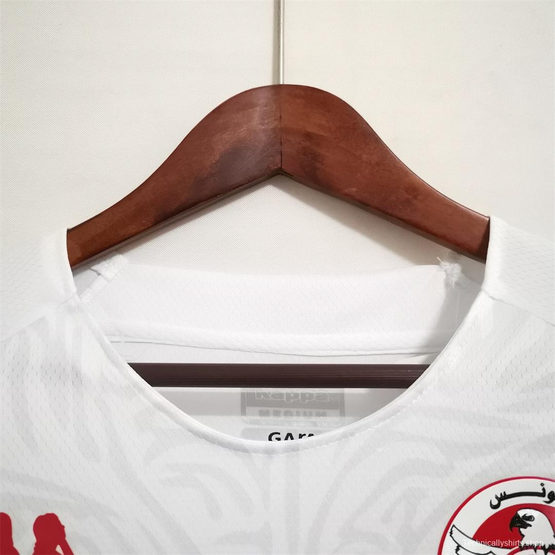 2022 Tunisia Away Soccer Jersey