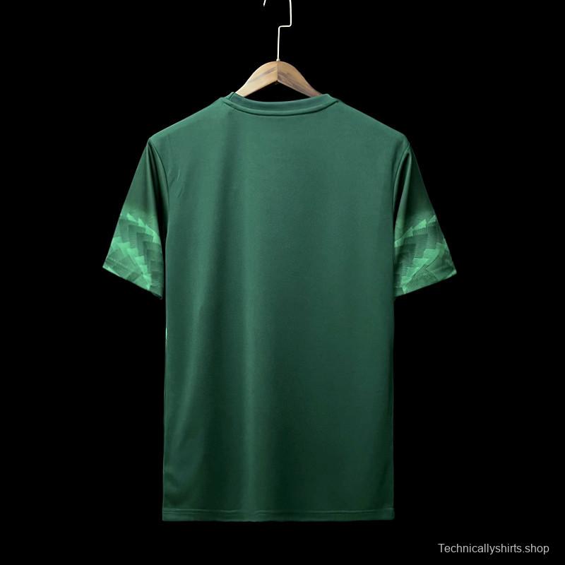 2022 Mexico Green Pre-Match Jersey