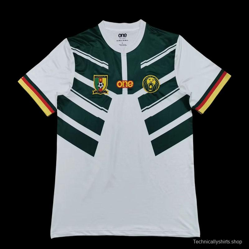 2022 Cameroon White Jersey