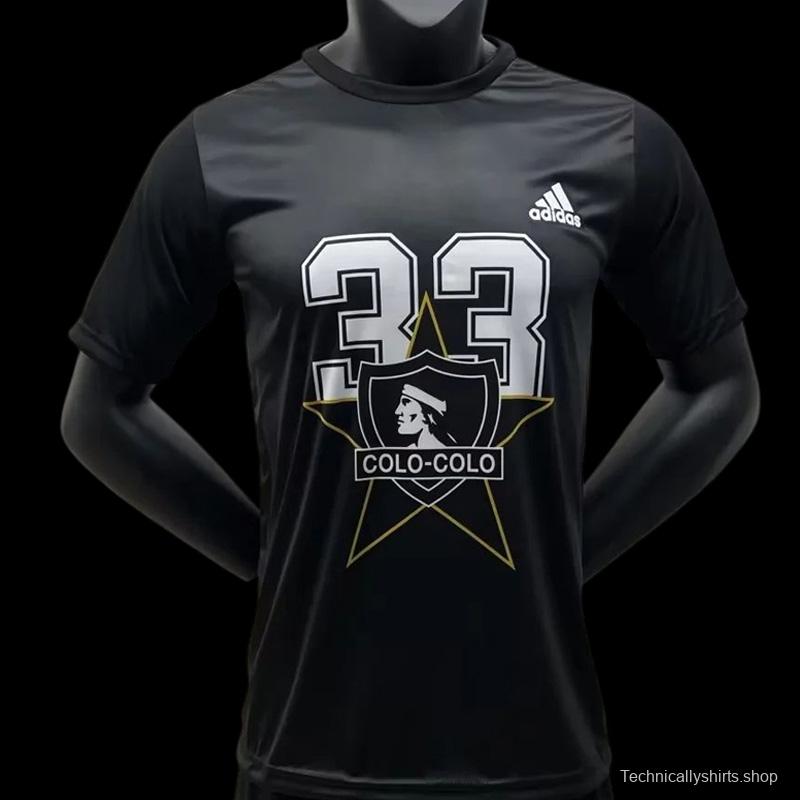 22/23 COLO COLO Black Champions T-Shirts