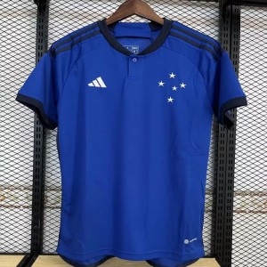 23/24 Cruzeiro Home Soccer Jersey