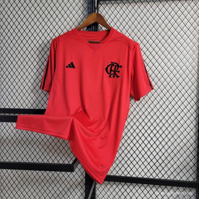 23-24 Flamengo Red Training Jersey