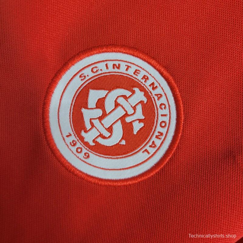 23-24 KIDS SC Internacional Home Jersey Size 16-28