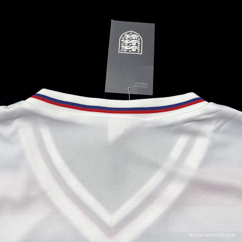 Retro 1982 England Home Soccer Jersey