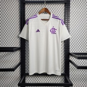 23-24 Flamengo Goalkeeper White Jersey