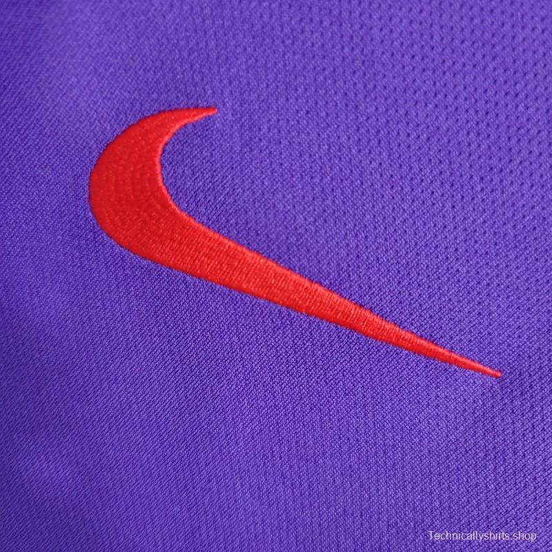 23-24 PSG Purple Training Jersey