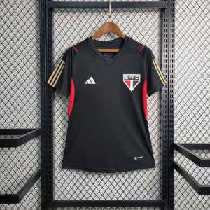 23-24 Women Sao Paulo Black Training Jersey