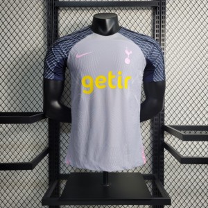 Player Version 23-24 Tottenham Hotspur Grey Training Jersey