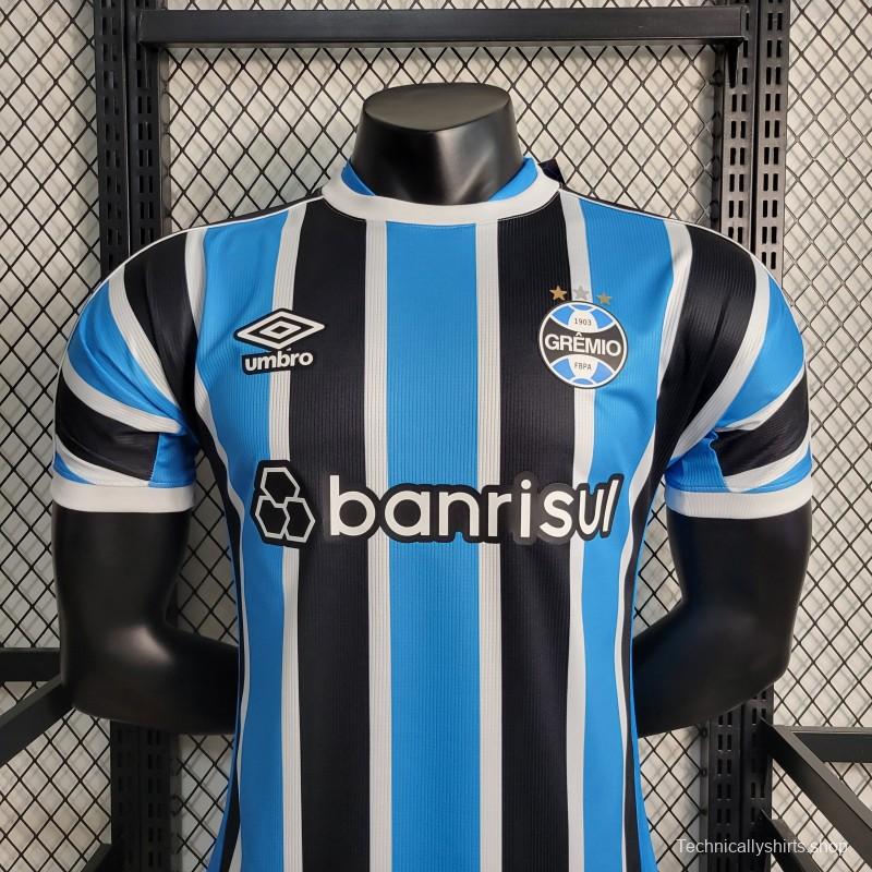 Player Version 23-24 Gremio Home Jersey