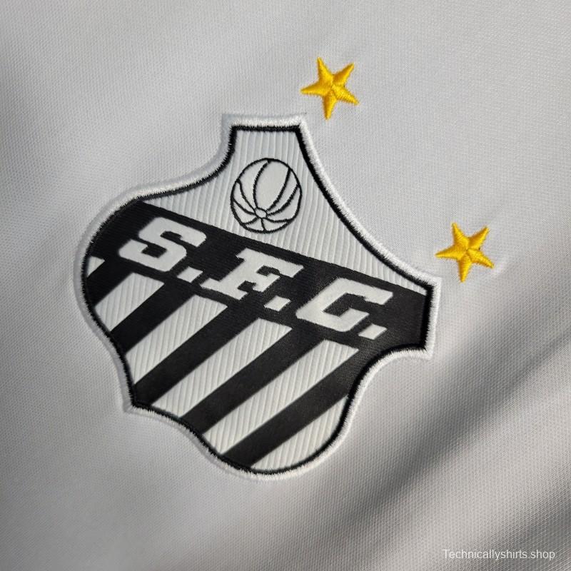 23-24 Santos Training White Jersey