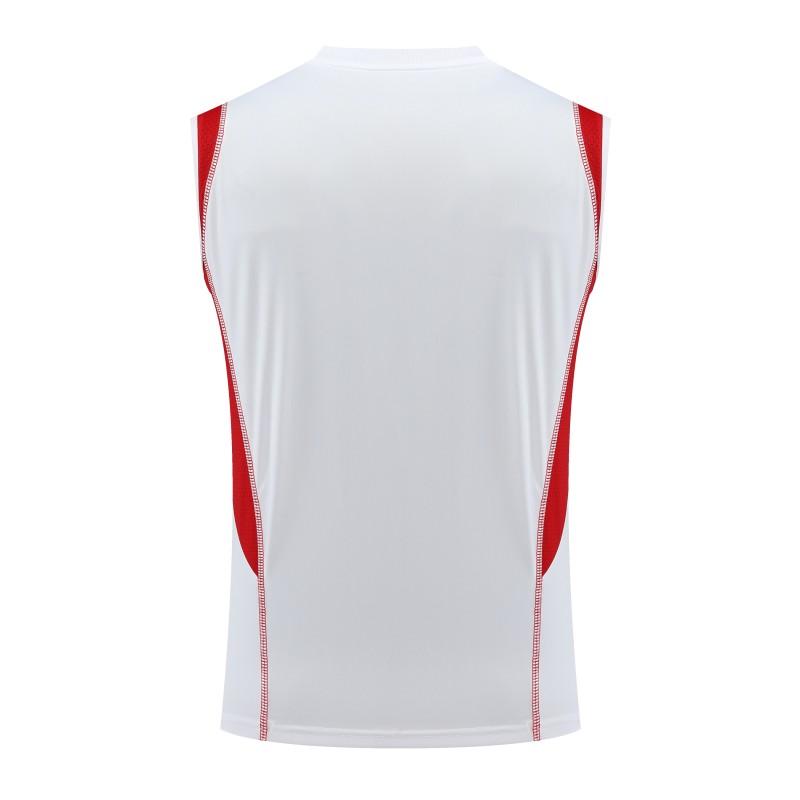 23-2423-24 Sao Paulo White Vest Jersey+Shorts