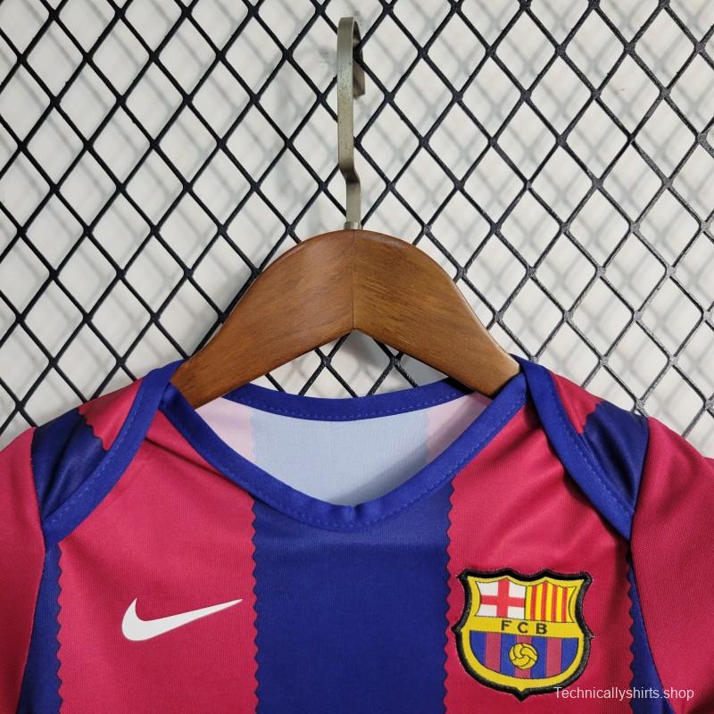 23-24 Baby Barcelona Home Jersey 6-18 Month