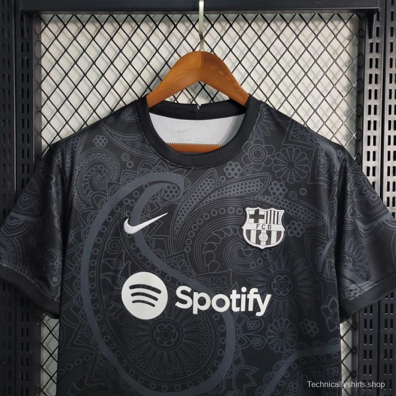 23/24 Barcelona Blackout Black Jersey