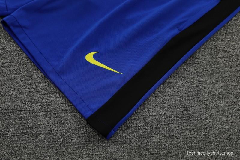 23/24 Inter Milan Blue Training Short Sleeve Jersey+Pants