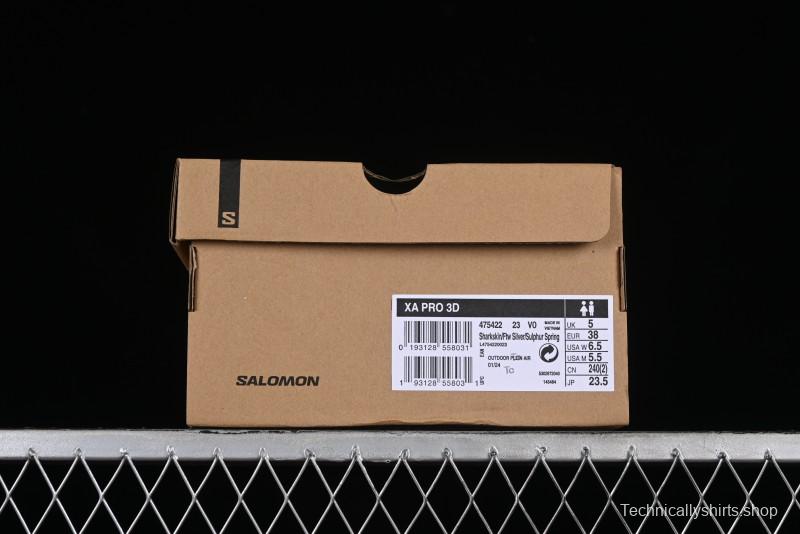 Salomon XA PRO 3D Suede Outdoor Trail Running Shoes with SENSIFIT and 3D ADVANCED CHASSIS - 475422-23