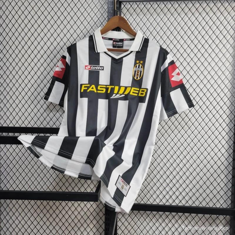 Retro 01/02 Juventus Home Jersey