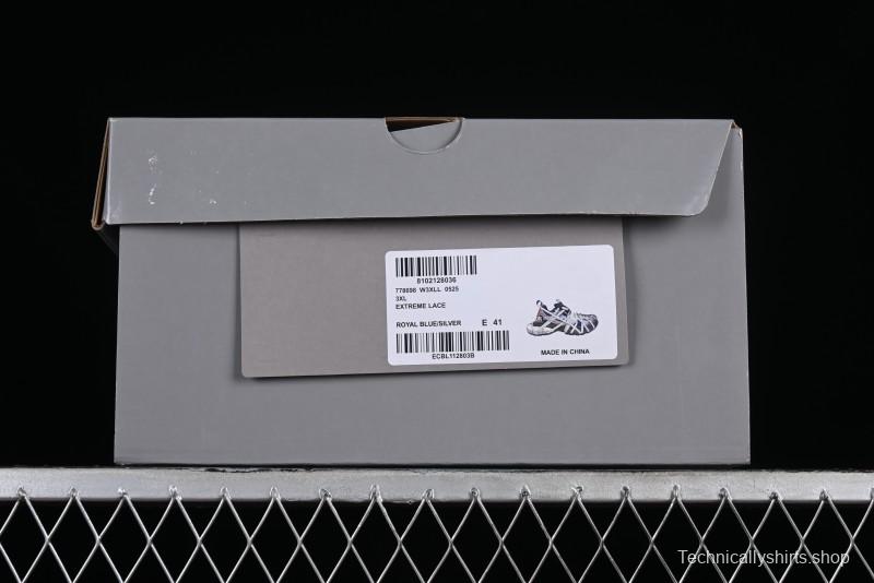 Balenciaga Phantom Sneaker 10th Generation Lace-Up Running Shoes with Transparent Heel Strap - W3XLL0525