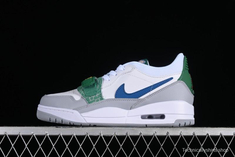 Nike Air Jordan Legacy AJ312 Low Strap Triple Fusion Sneakers - CD9054-140