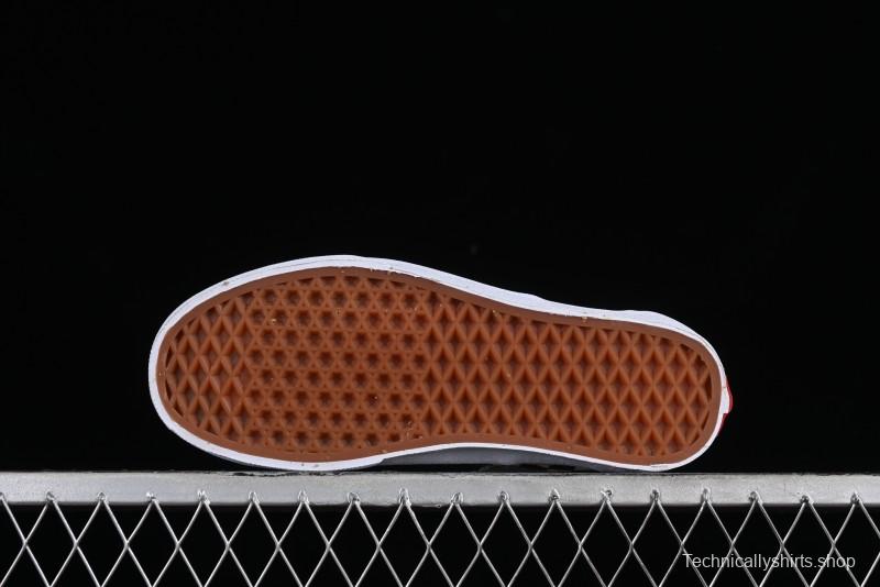 Vans Authentic Golden Coast Classic Checkerboard Slip-On Canvas Shoes - VN0A4BV4R6R